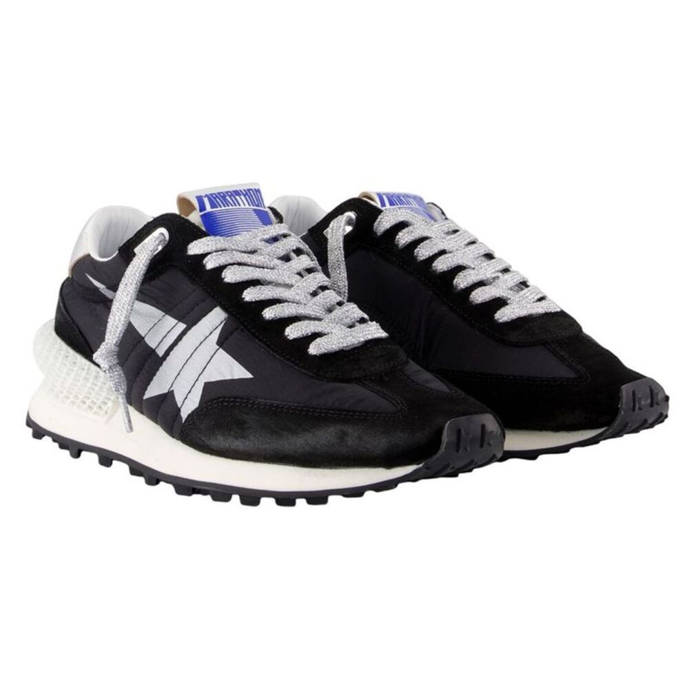 Running Marathon Sneakers - Golden Goose Deluxe Brand - Leather - Black - Picture 2 of 2